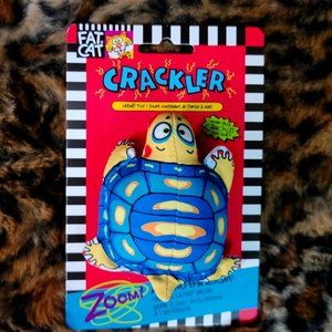 Fat Cat Crackler Cat Toy Various styles  w Catnip.. New!